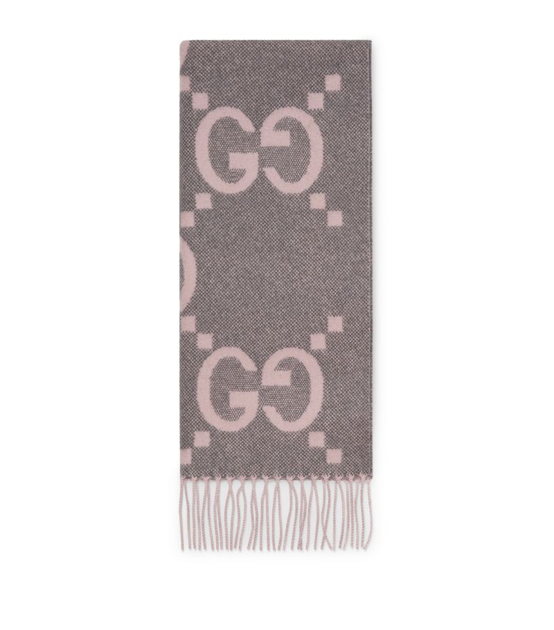 Gucci Gucci Cashmere GG Logo Scarf