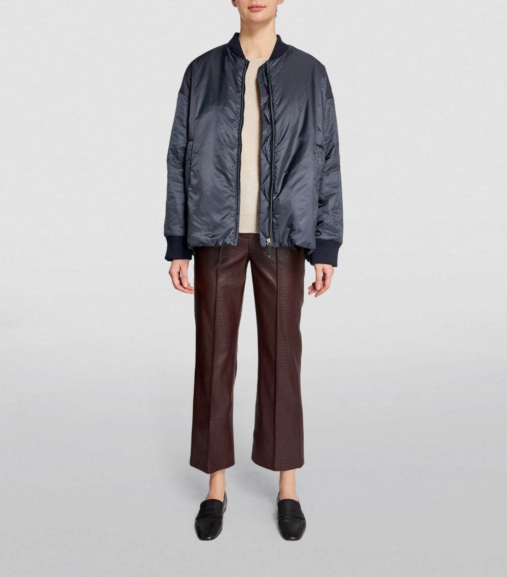 Max Mara Max Mara Quilted Bomber Jacket