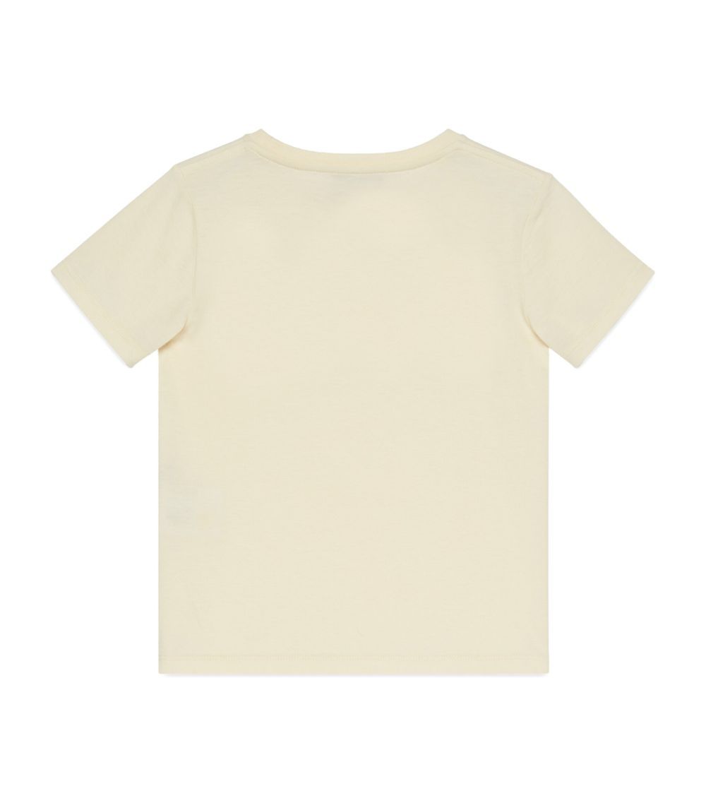 Gucci Gucci Kids Cotton Apple Print T-Shirt (4-12 Years)