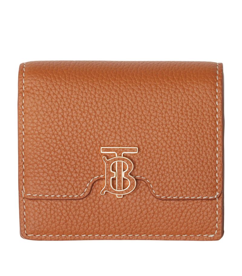 Burberry Burberry Leather Tb Monogram Bifold Wallet