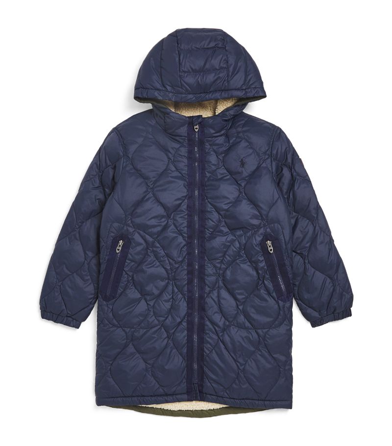 Polo Ralph Lauren Polo Ralph Lauren Kids Quilted Down Longline Jacket (2-7 Years)