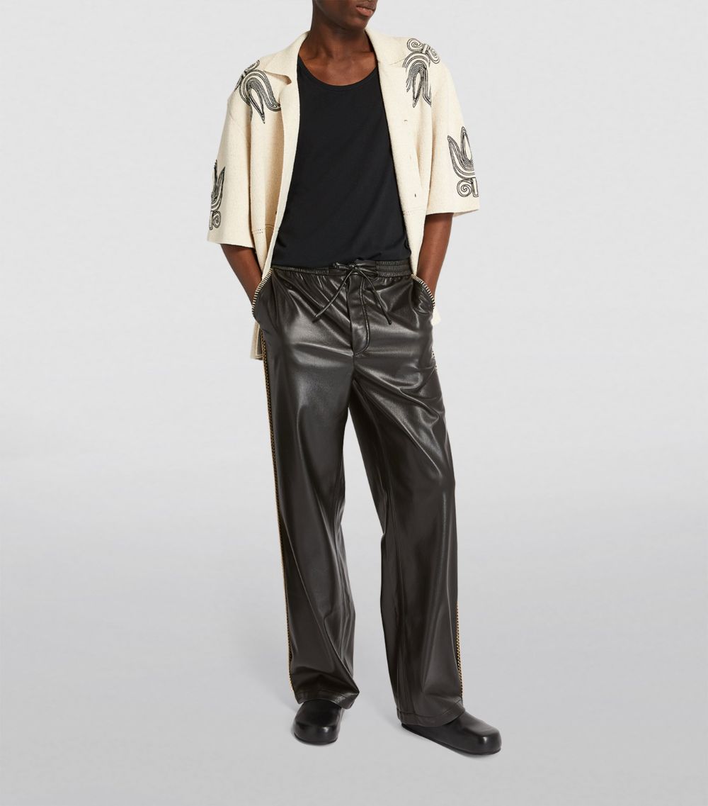 Nanushka Nanushka Faux Leather Ceron Trousers