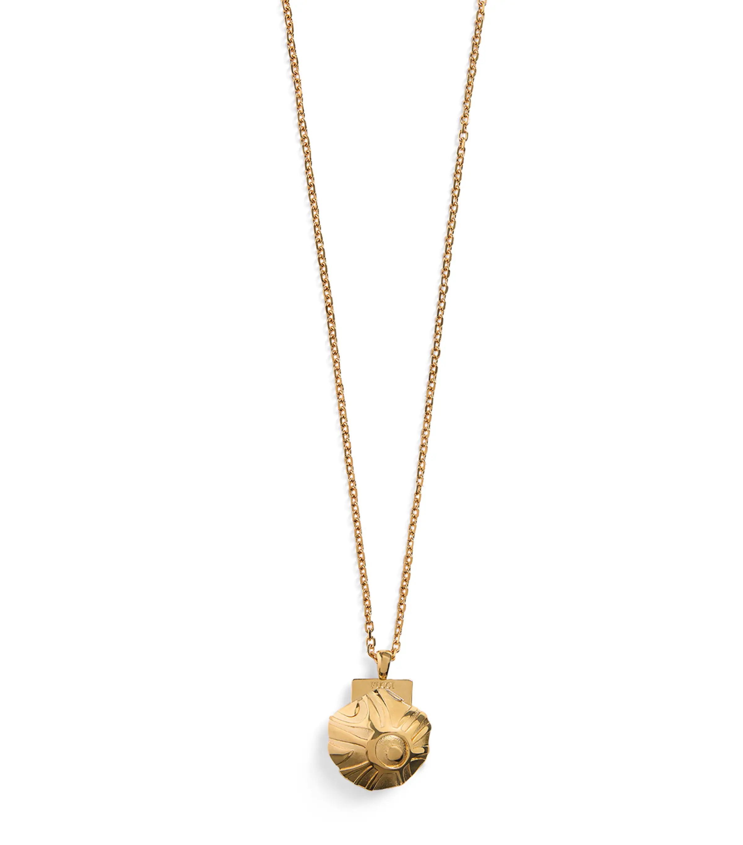 pucci Pucci Shell Locket Necklace