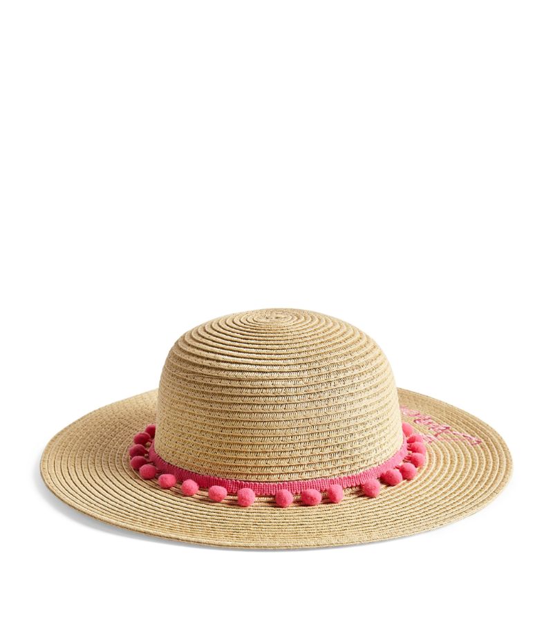 Bonita Bonita Embroidered Beach Floppy Hat