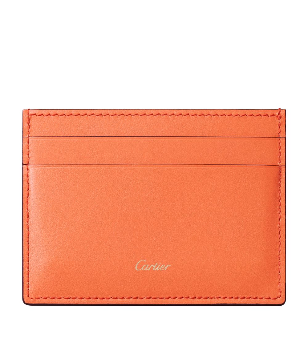 Cartier Cartier Leather Characters Card Holder
