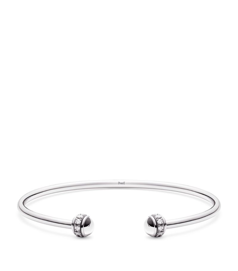 Piaget Piaget White Gold And Diamond Possession Open Bangle