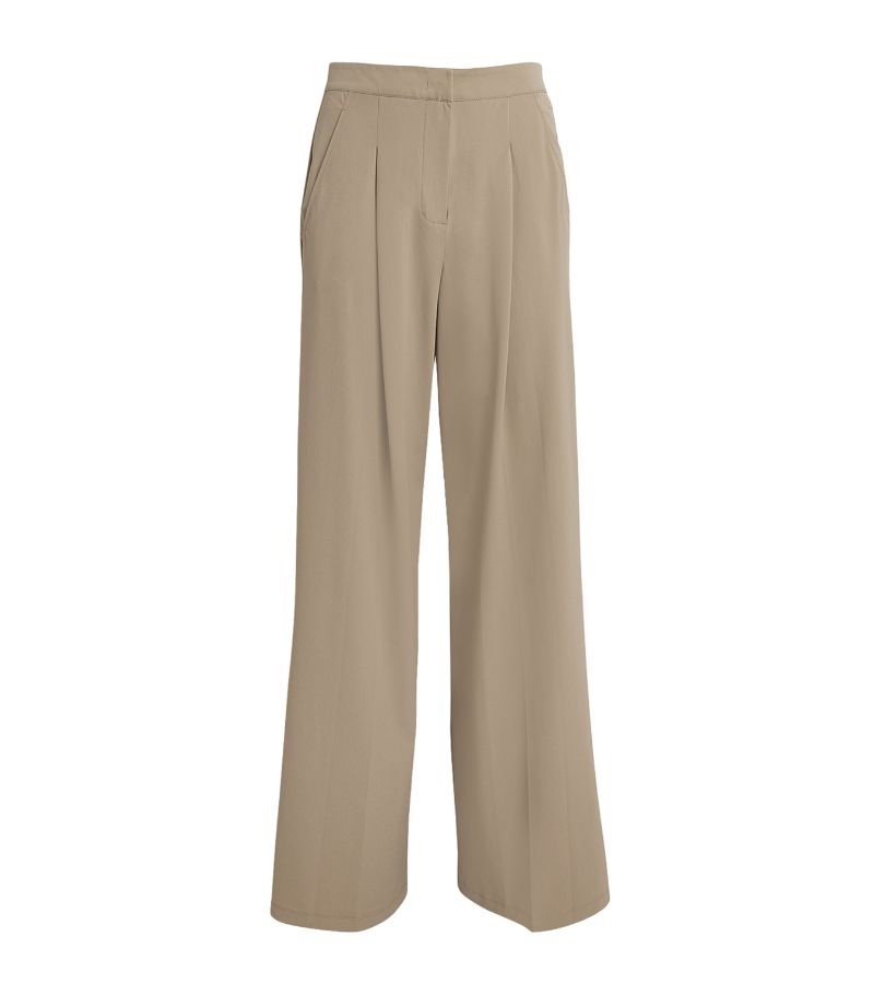 Max Mara Leisure Max Mara Leisure Jersey Pleated Wide-Leg Trousers