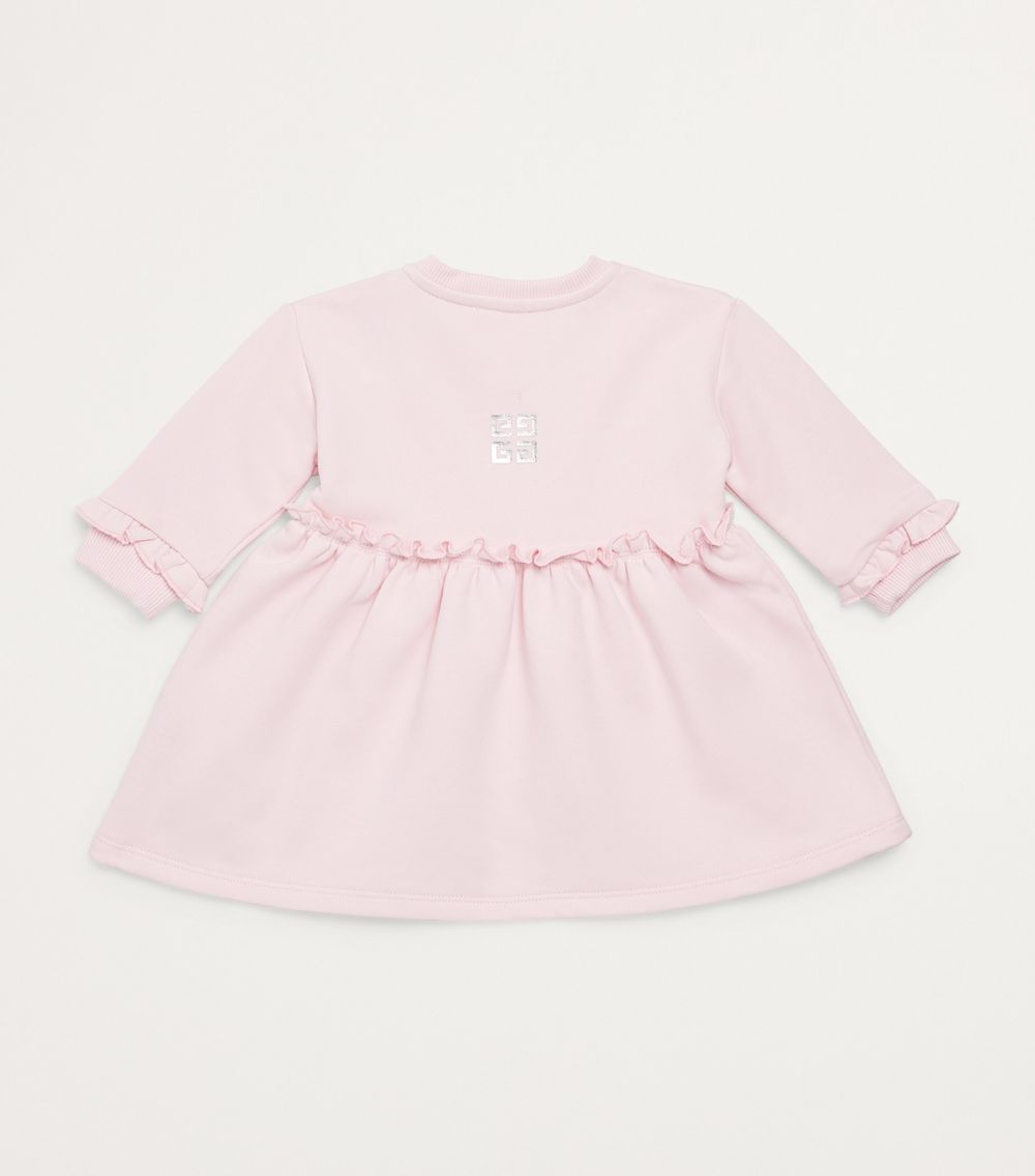 Givenchy Givenchy Kids Cotton Logo Dress (24-36 Months)