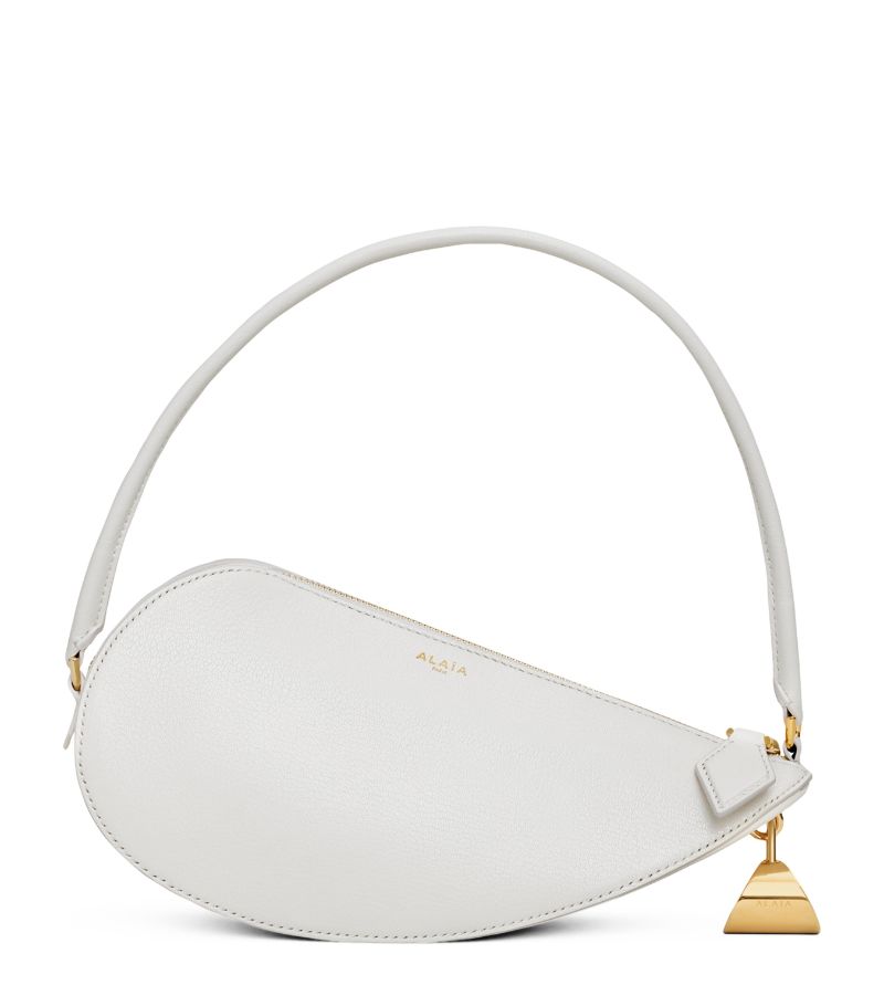 Alaïa Alaïa Leather Le Demi-Coeur Shoulder Bag