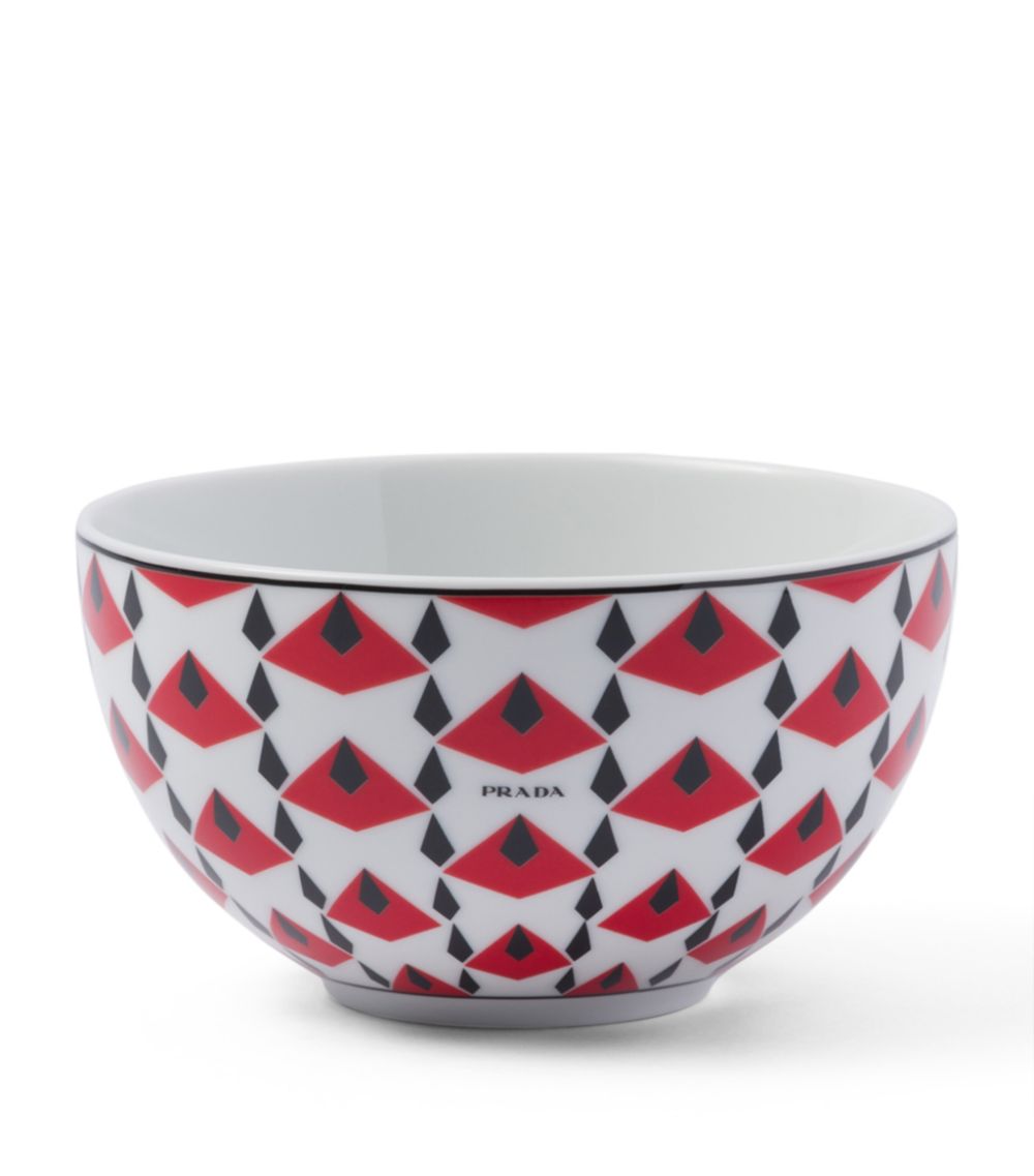 Prada Prada Set Of 2 Vienna Cereal Bowls (12Cm)