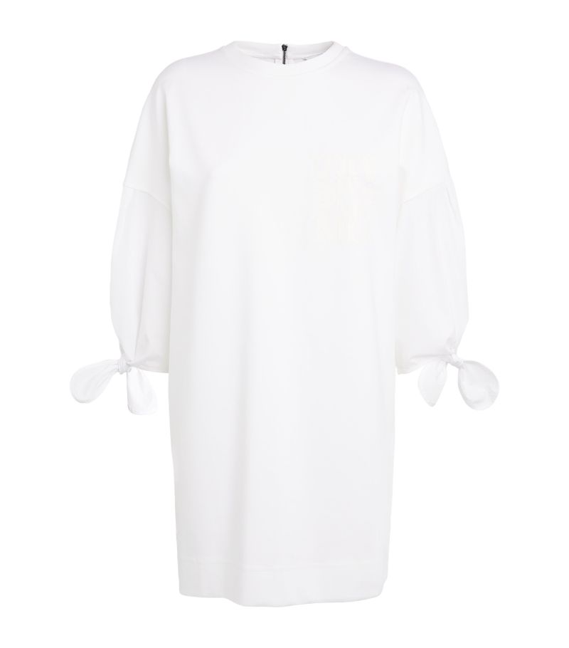 Max Mara Max Mara Jersey Tie-Detail Mini Dress