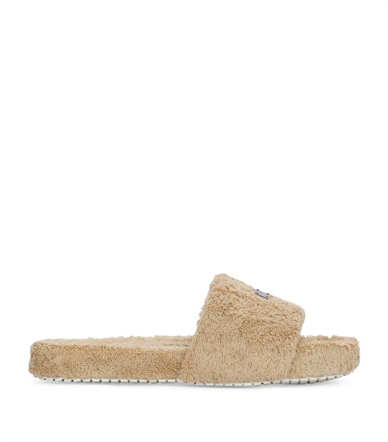 Dolce & Gabbana Dolce & Gabbana Terrycloth Slides