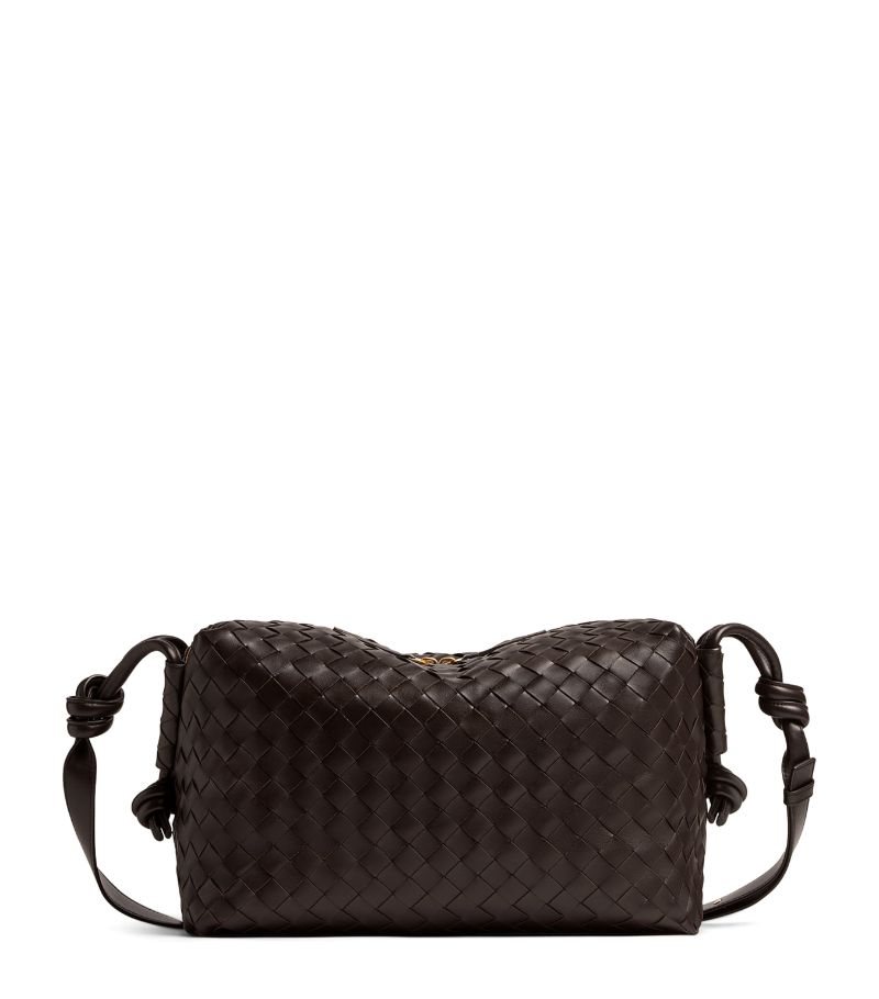 Bottega Veneta Bottega Veneta Medium Leather Loop Weekender Bag