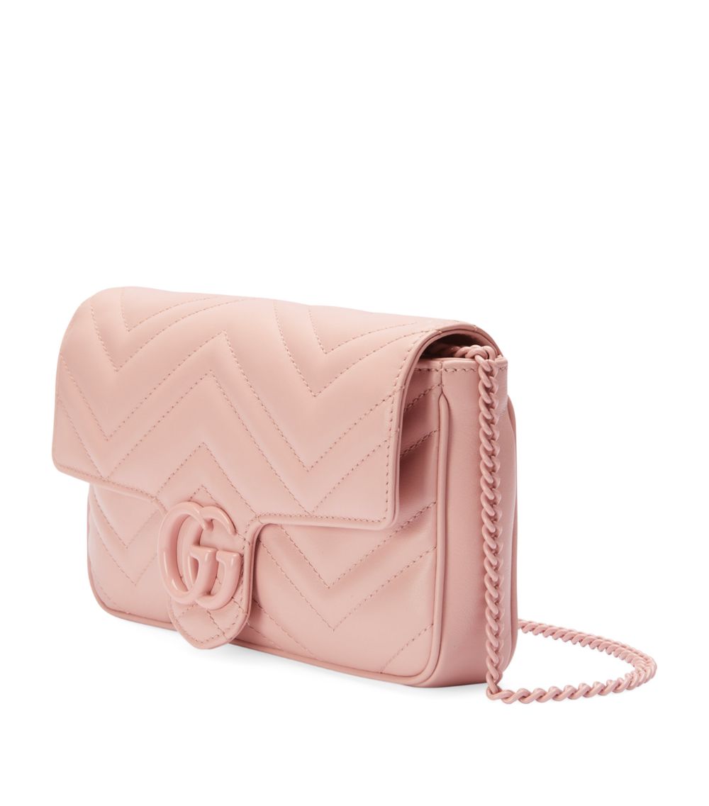 Gucci Gucci Mini Leather Marmont Shoulder Bag