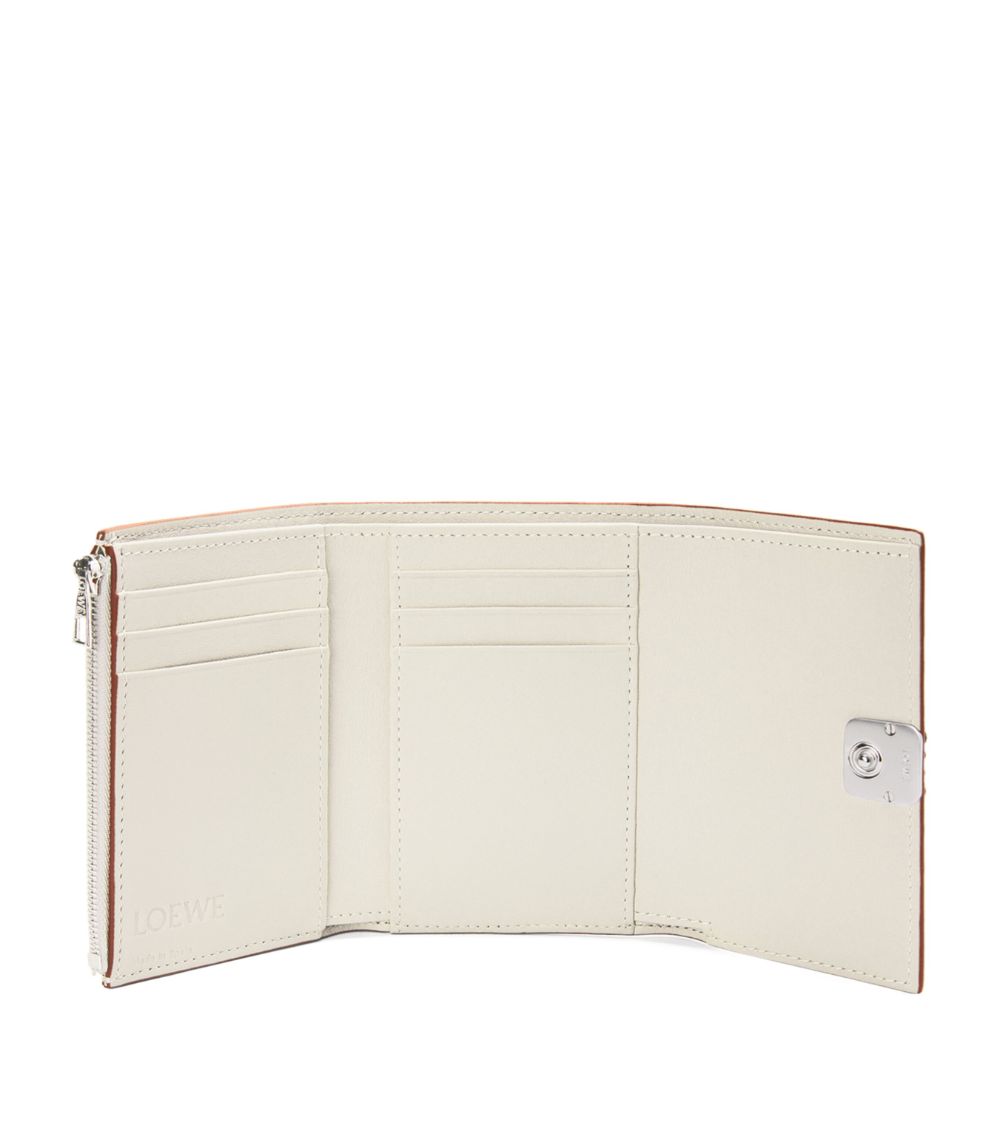 Loewe Loewe Leather Anagram Vertical Wallet