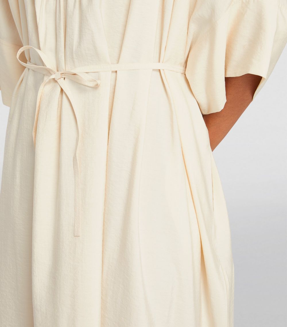 Yves Salomon Yves Salomon Silk-Blend Midi Dress