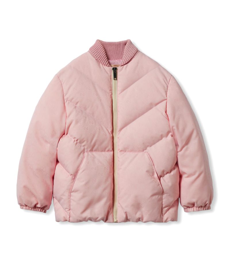 Gucci Gucci Kids Quilted Bomber Jacket