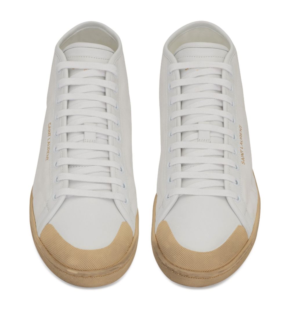 Saint Laurent Saint Laurent Leather SL39 High-Top Sneakers