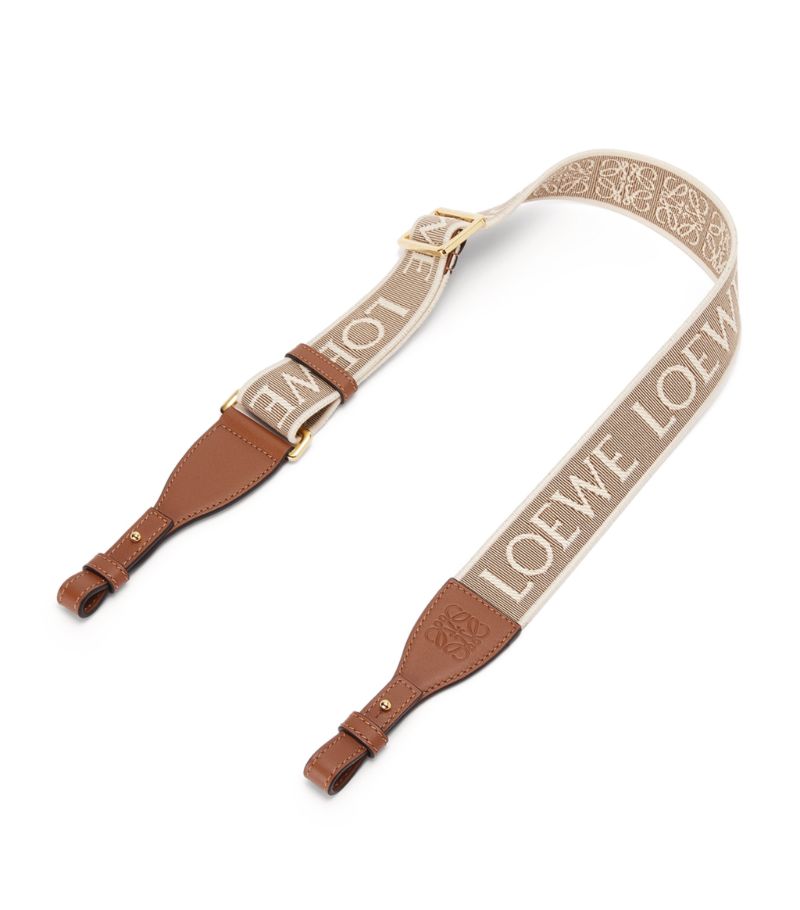 Loewe Loewe Jacquard Anagram Loop Bag Strap