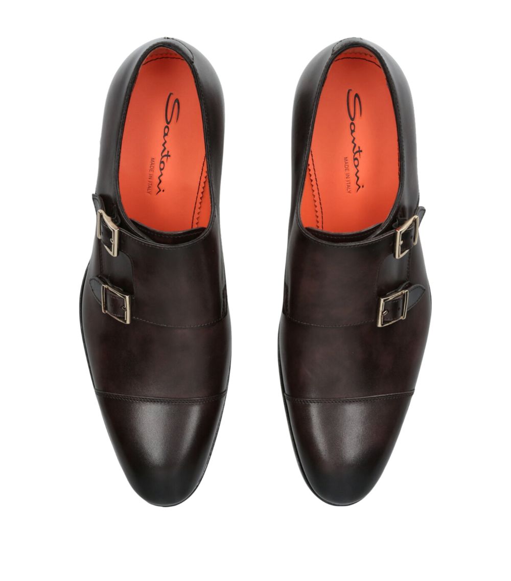 Santoni Santoni Carter Double Monk Shoes