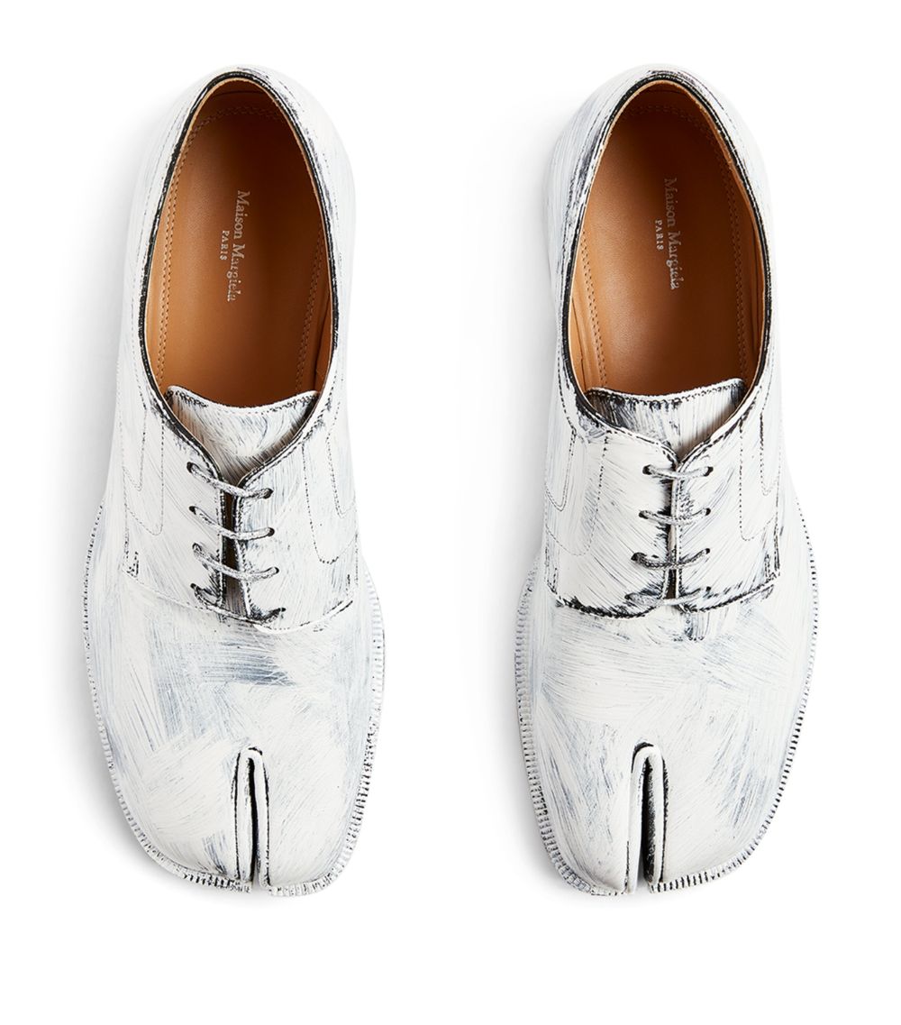 Maison Margiela Maison Margiela Paint-Effect Tabi Oxford Shoes