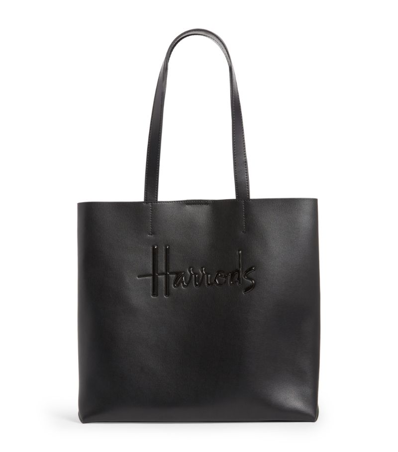 Harrods Harrods Medium Leather Kensington Tote Bag