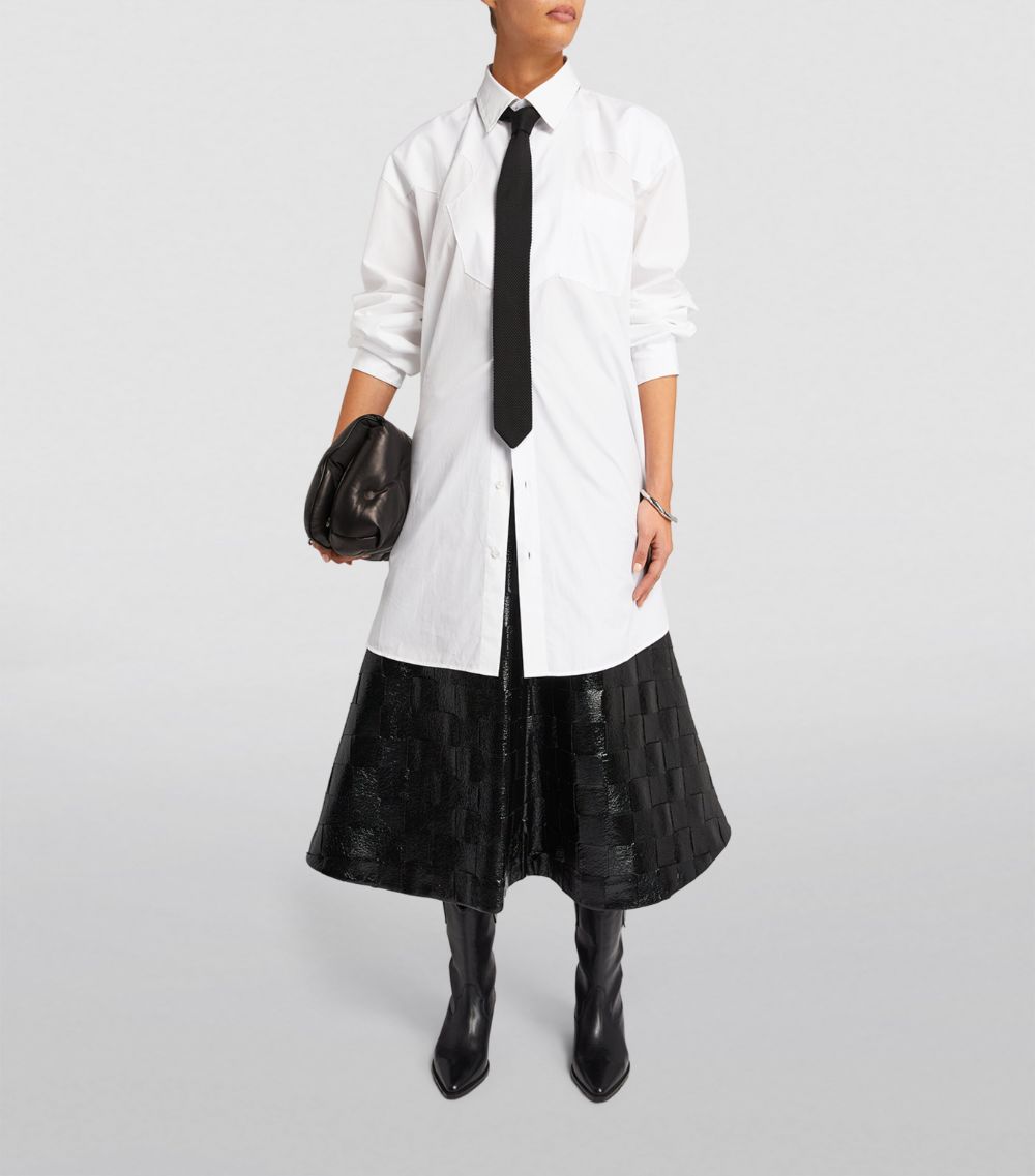 MM6 Maison Margiela Mm6 Maison Margiela Collared Button-Down Dress