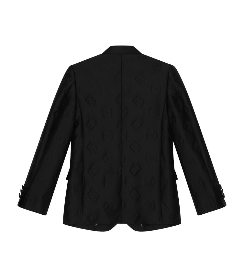 Dolce & Gabbana Dolce & Gabbana Kids Debossed Logo Blazer (2-6 Years)