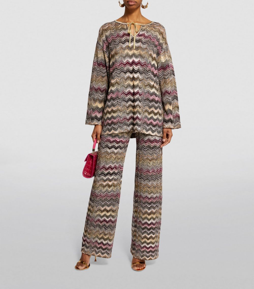 Missoni Missoni Zigzag V-Neck Sweater