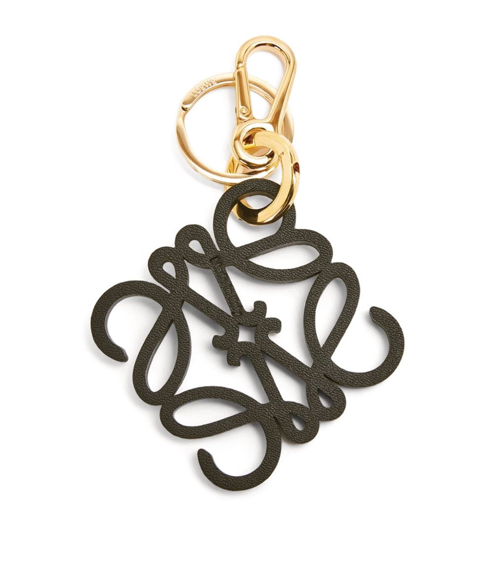 Loewe Loewe Leather Anagram Charm