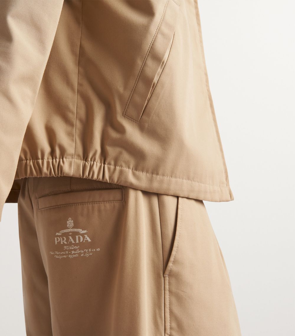 Prada Prada Tailored Bermuda Shorts