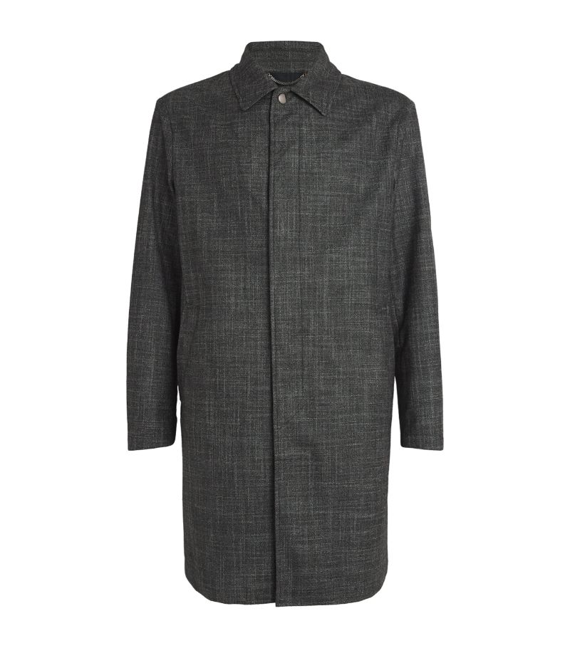 Canali Canali Wool-Silk-Cashmere 90Th Anniversary Overcoat