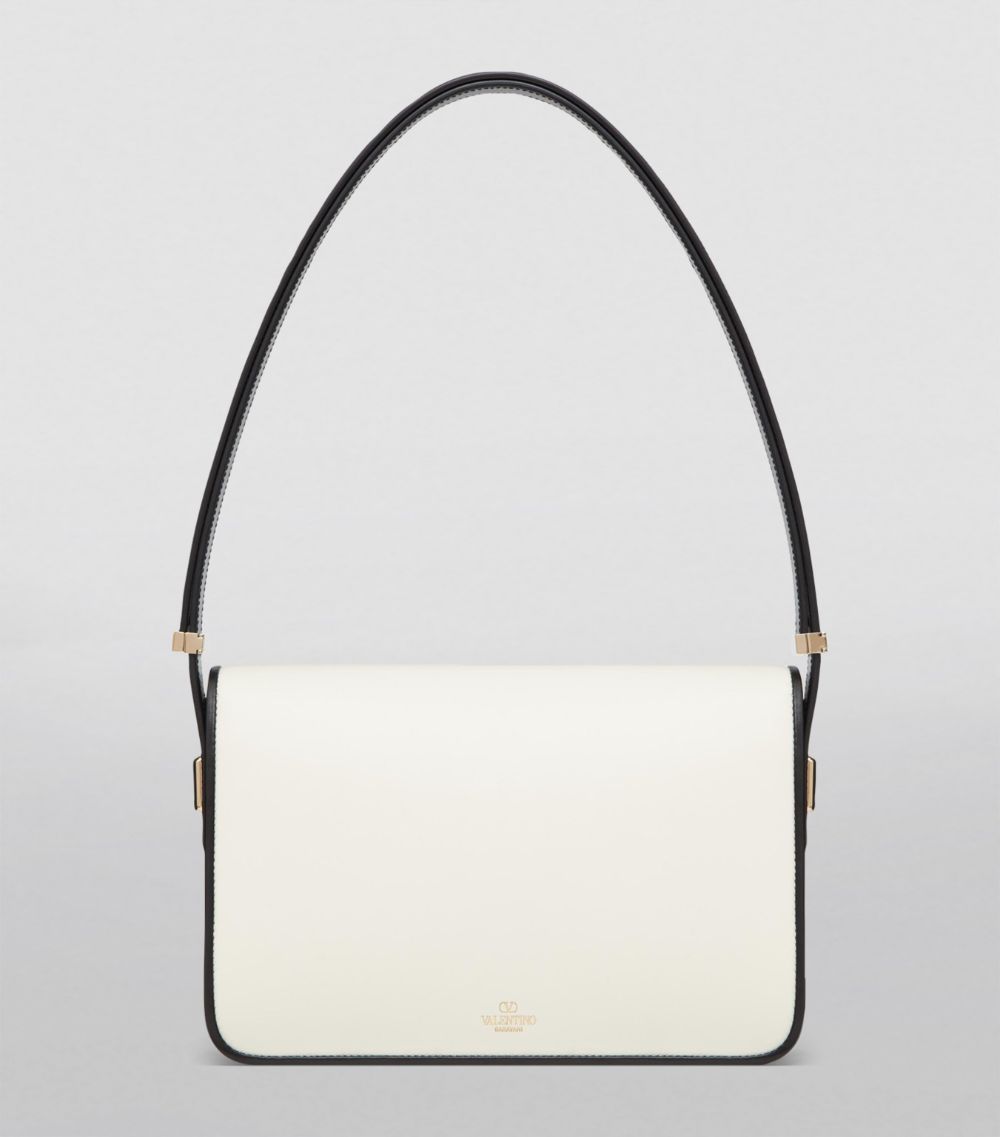 VALENTINO GARAVANI Valentino Garavani Leather Letter Shoulder Bag