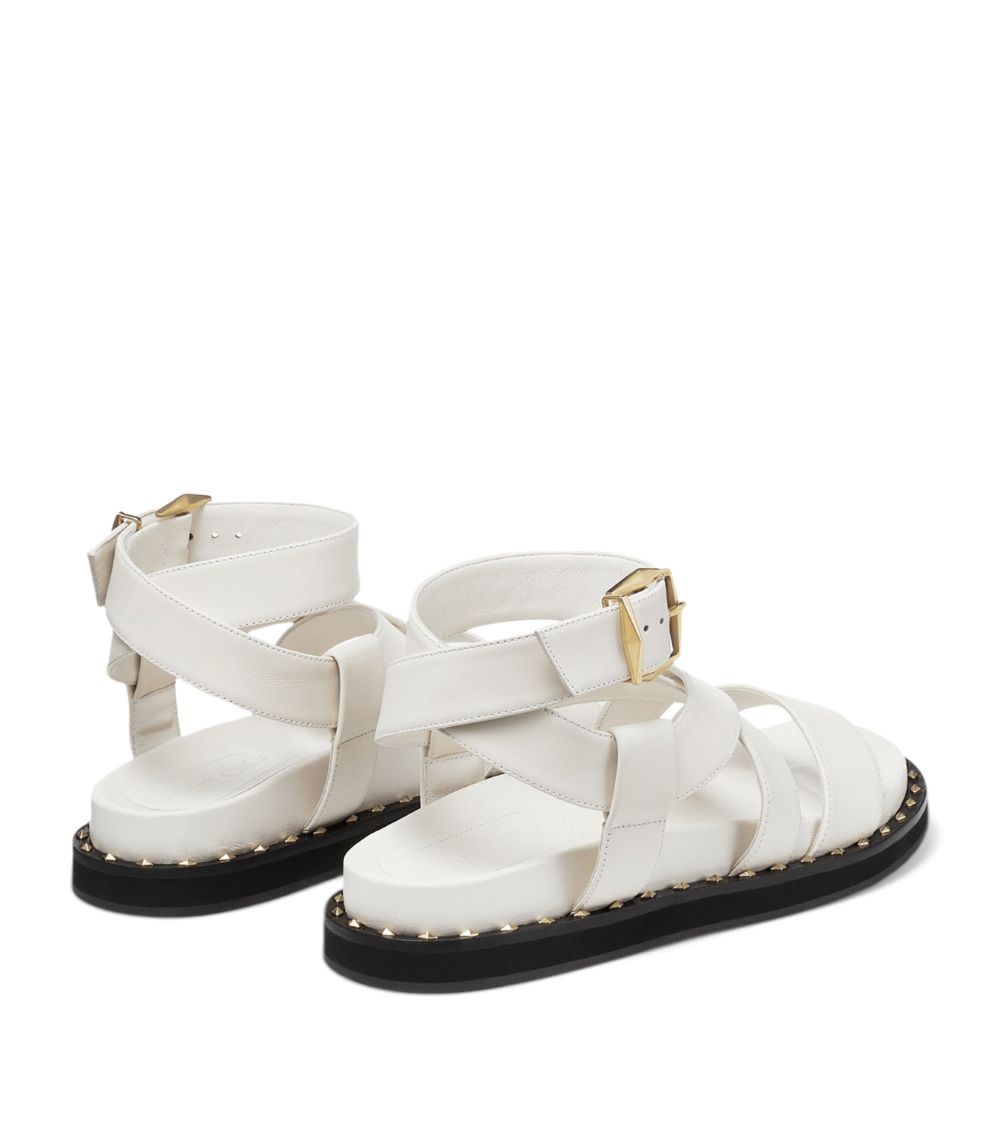 Jimmy Choo Jimmy Choo Blaise Leather Sandals