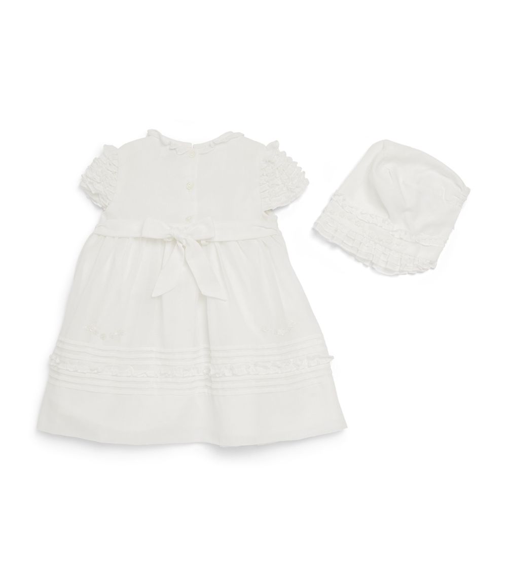 Sarah Louise Sarah Louise Smocked Dress And Bonnet Set (3-18 Months)