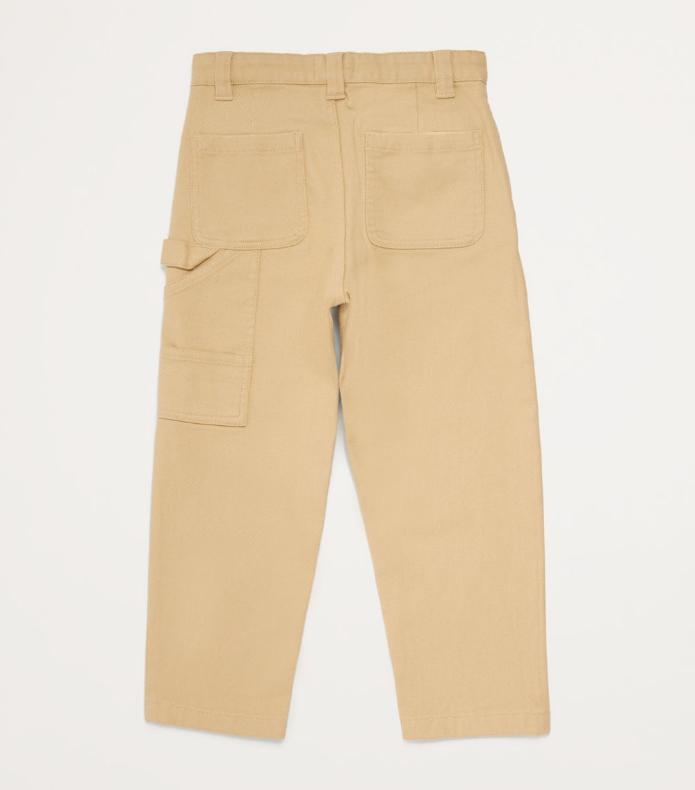 Kenzo Kids Kenzo Kids Logo-Embroidered Cargo Trousers (2-14 Years)