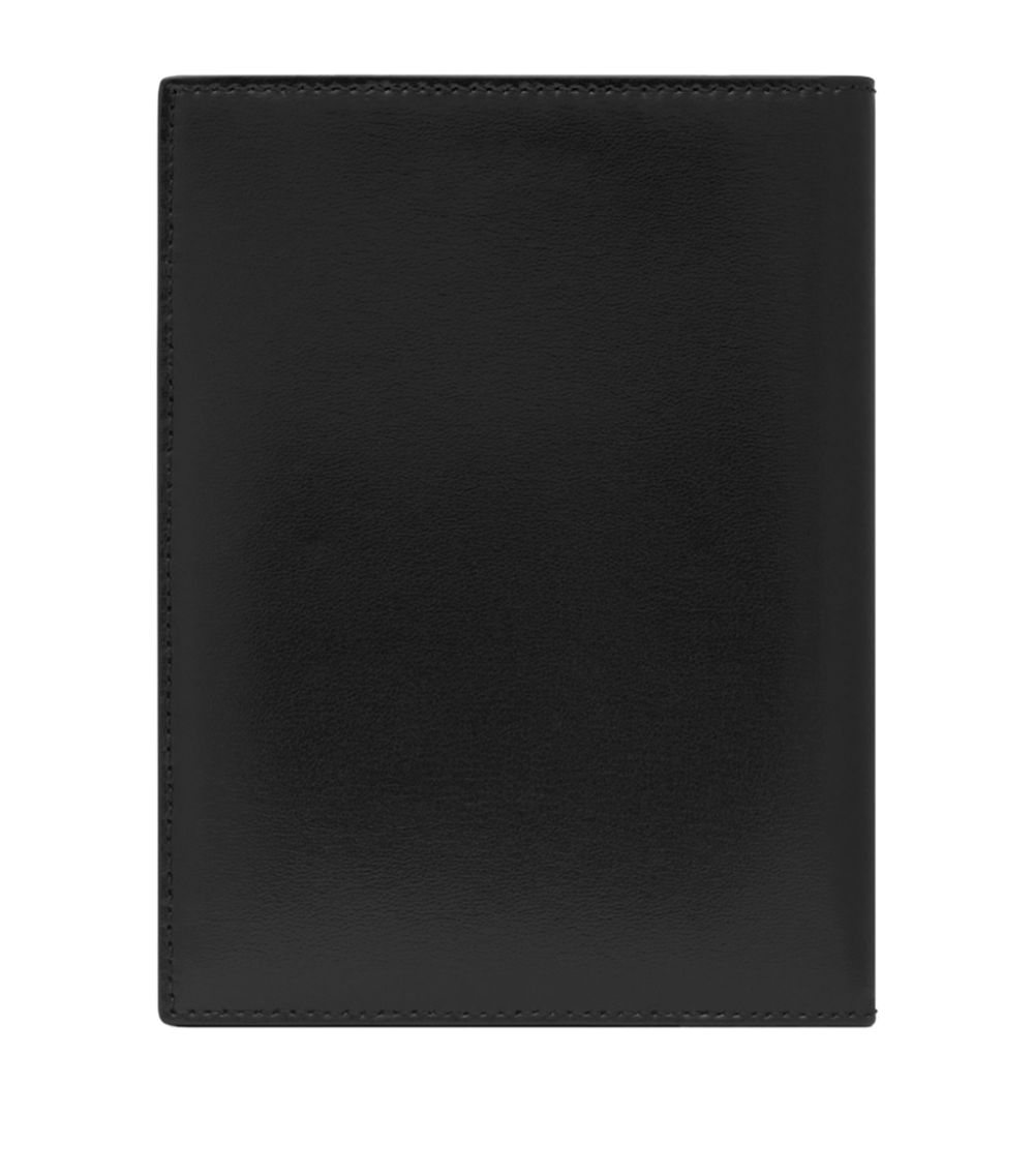 Saint Laurent Saint Laurent Leather Logo Passport Holder