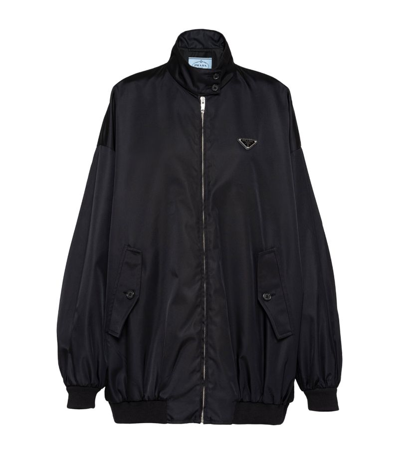 Prada Prada Oversized Re-Nylon Bomber Jacket