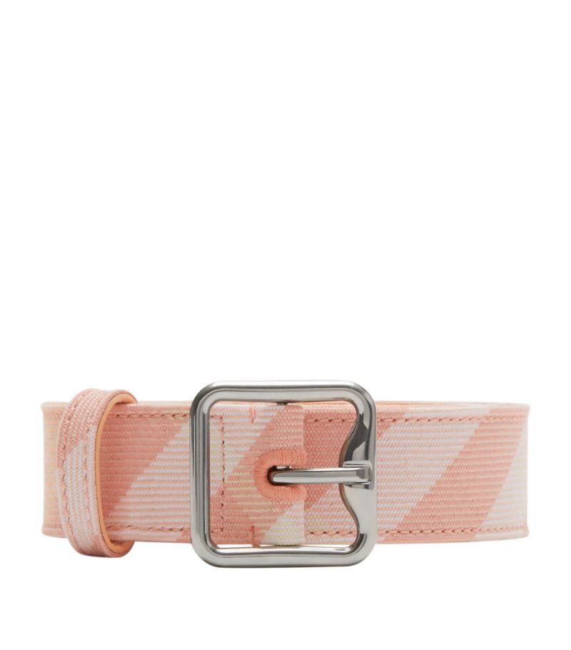 Burberry Burberry Check B Buckle Belt