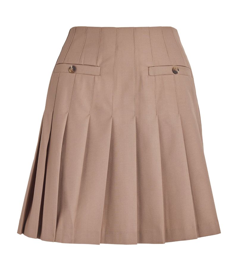  Claudie Pierlot Pleated Mini Skirt