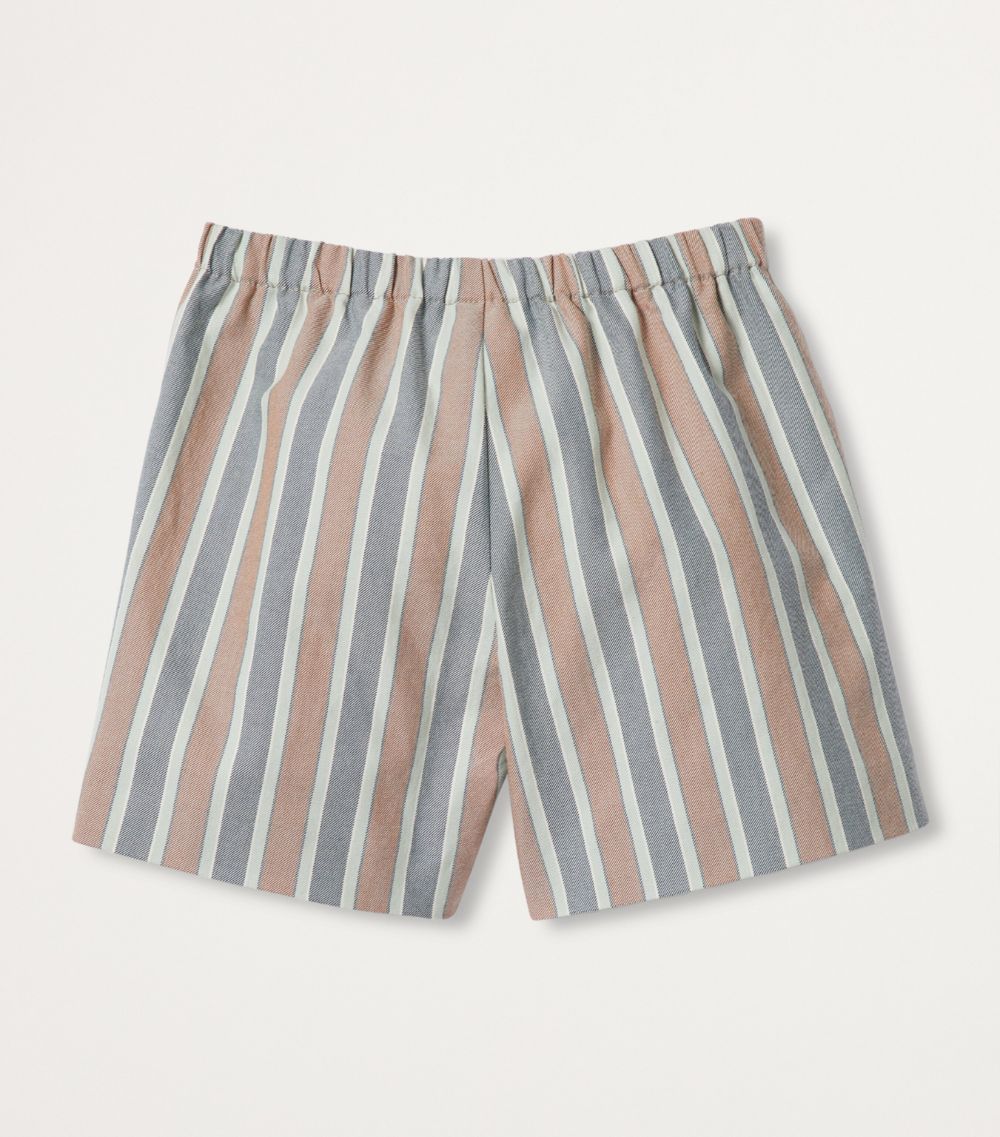 Gucci Gucci Kids Cotton Twill Striped Shorts (4-12 Years)