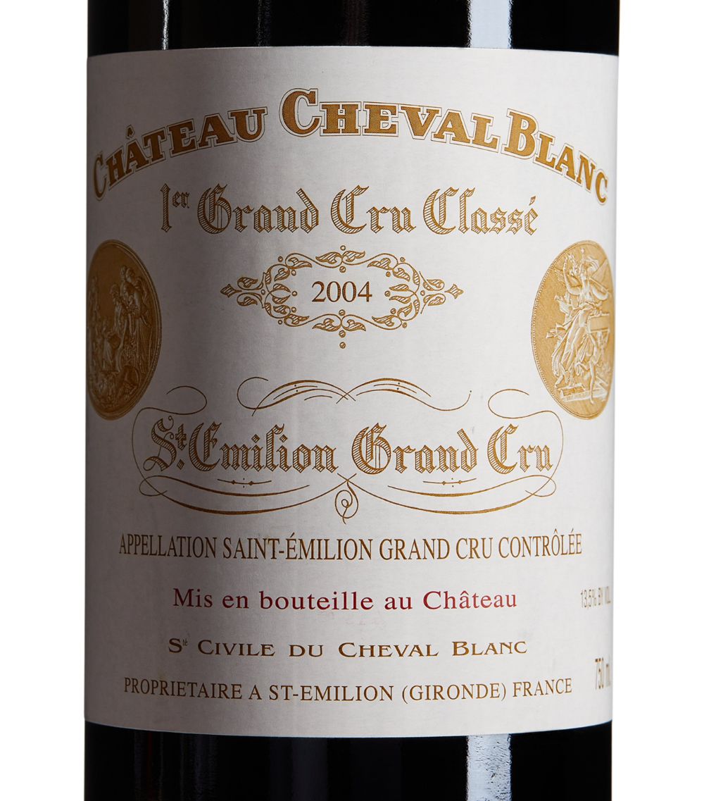 Chateau Cheval Blanc Chateau Cheval Blanc Château Cheval Blanc 2004 (75Cl) - Bordeaux, France