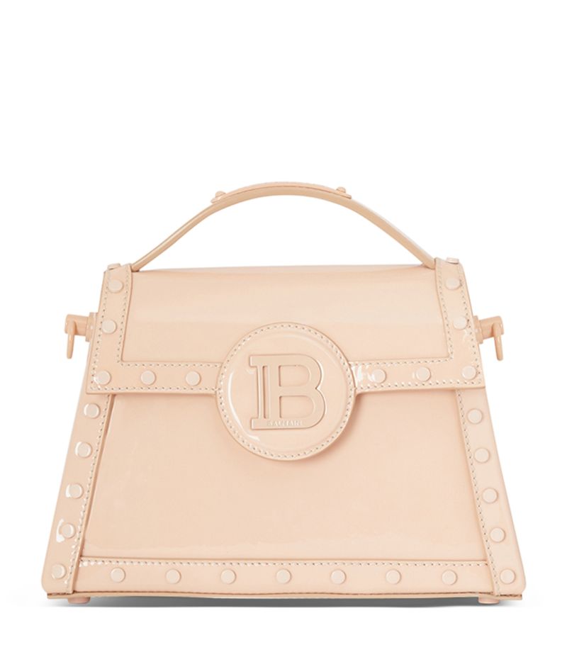 Balmain Balmain Leather B-Buzz Dynasty Top-Handle Bag