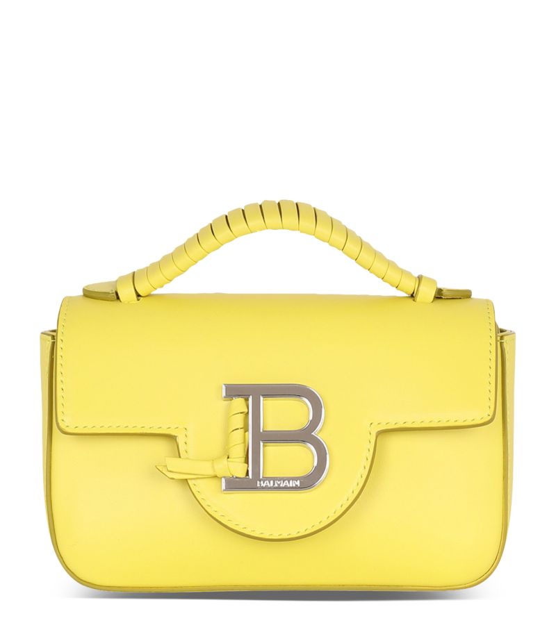 Balmain Balmain Mini Leather B-Buzz Cross-Body Bag