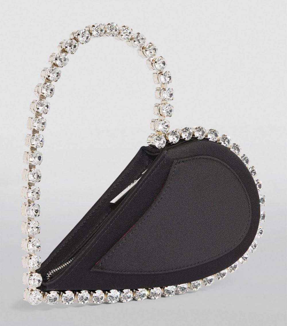 L'Alingi L'Alingi Satin Embellished Love Clutch Bag