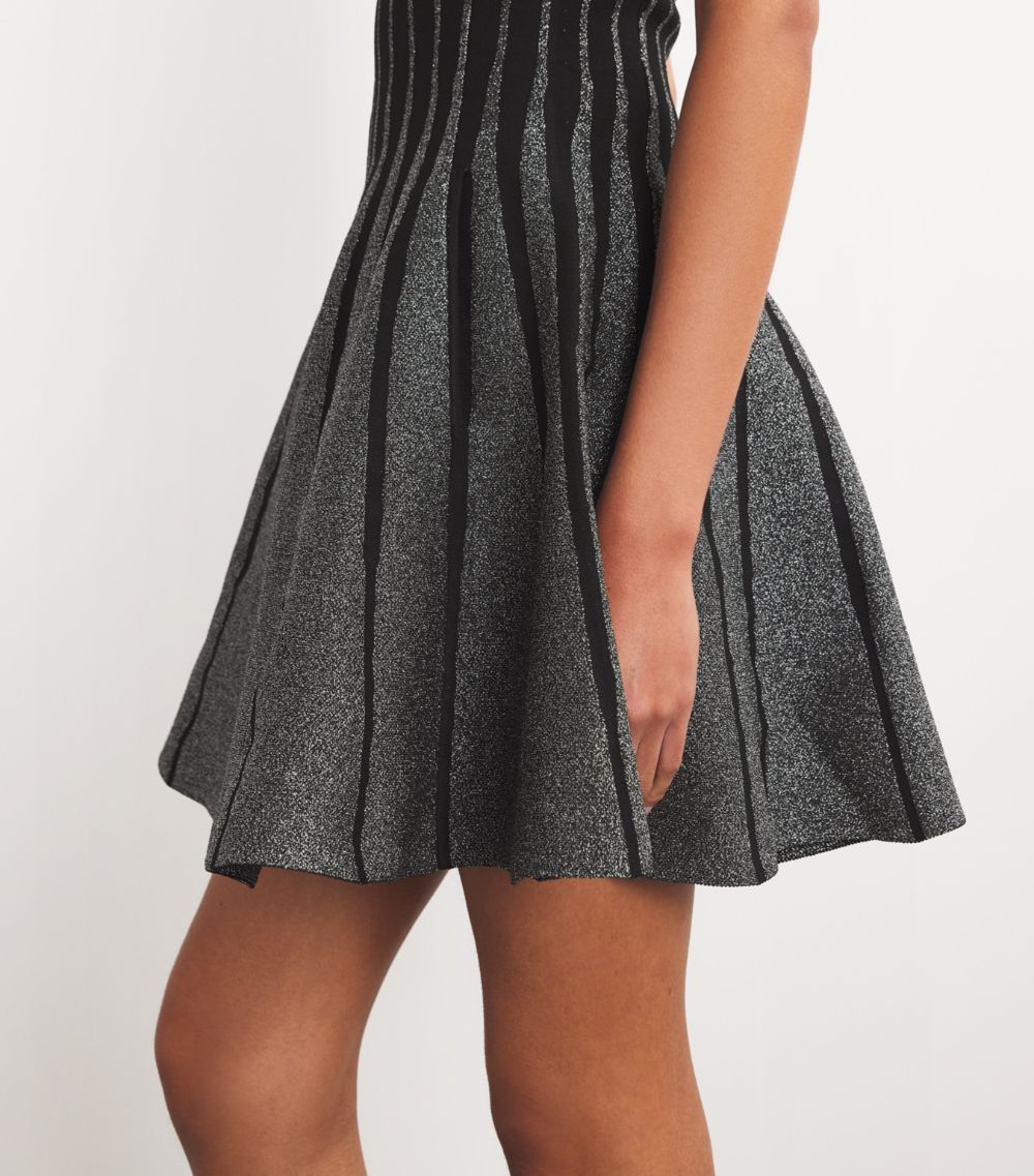  Maje Jacquard Knit Mini Dress