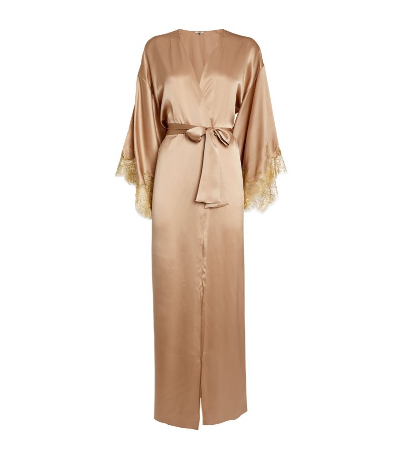 Gilda & Pearl Gilda & Pearl Silk Gina Long Robe