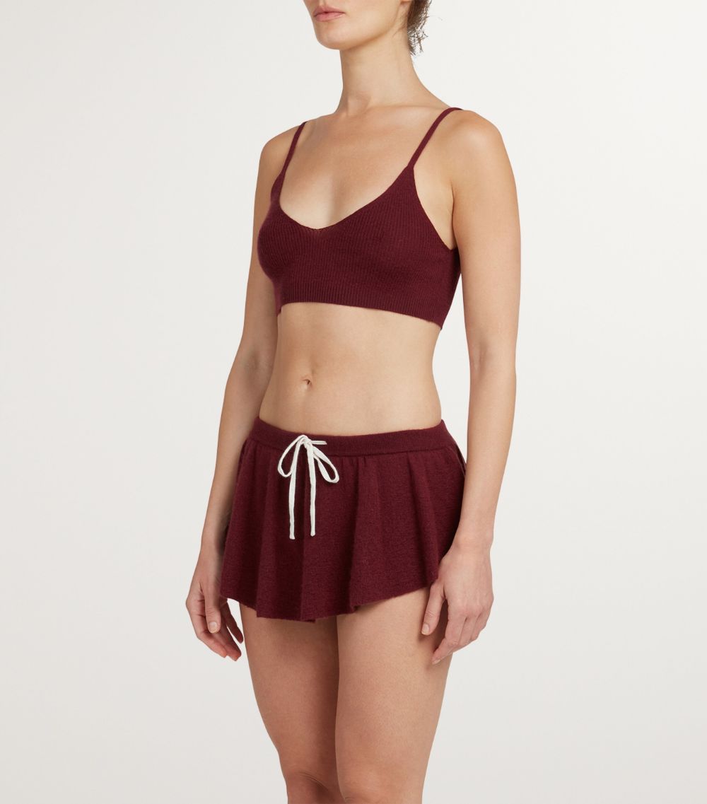 Cashmere In Love Cashmere In Love Wool-Cashmere Windy Shorts