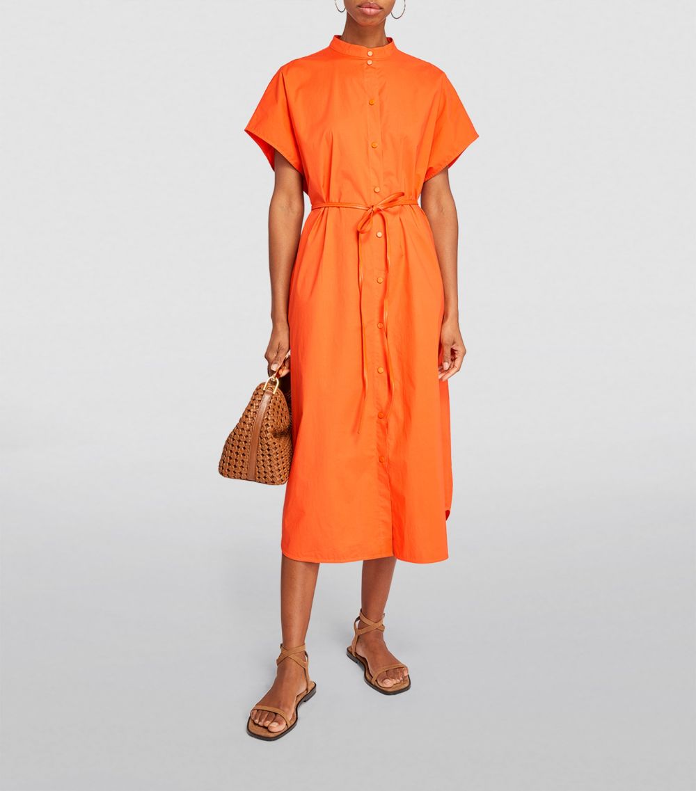 Yves Salomon Yves Salomon Belted Midi Shirt Dress