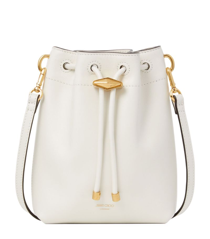 Jimmy Choo Jimmy Choo Mini Leather Cinch Bucket Bag